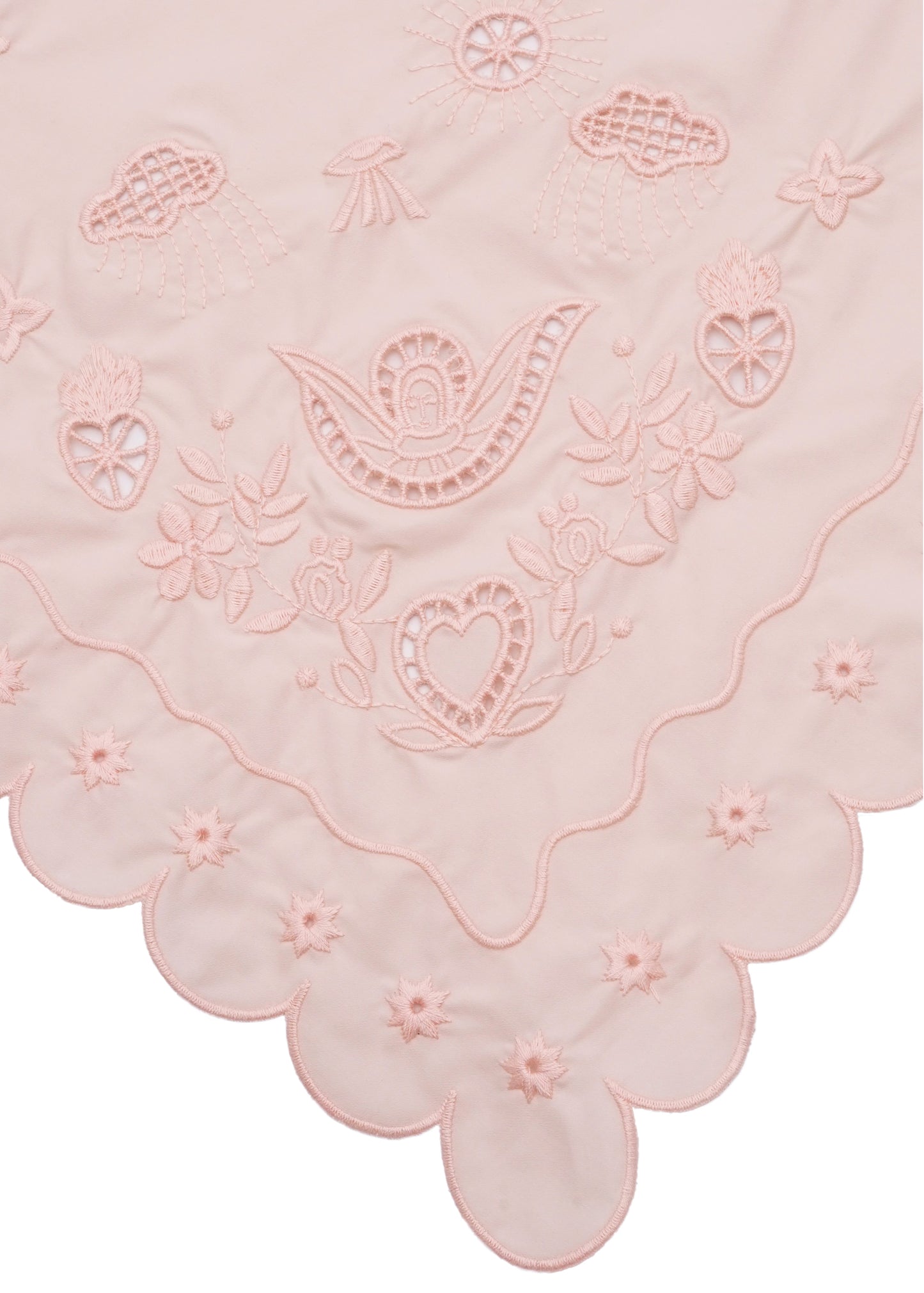 Pink Vytynanka Headscarf