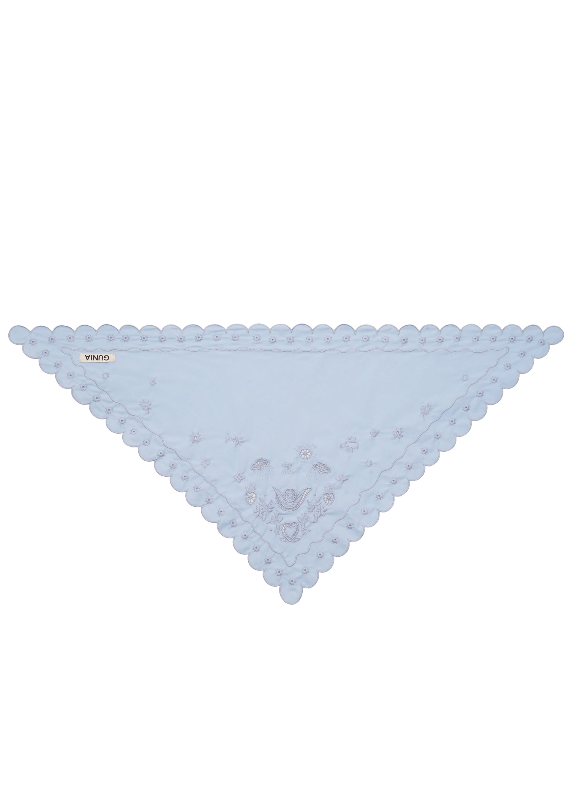 Light Blue Vytynanka Headscarf slide 1