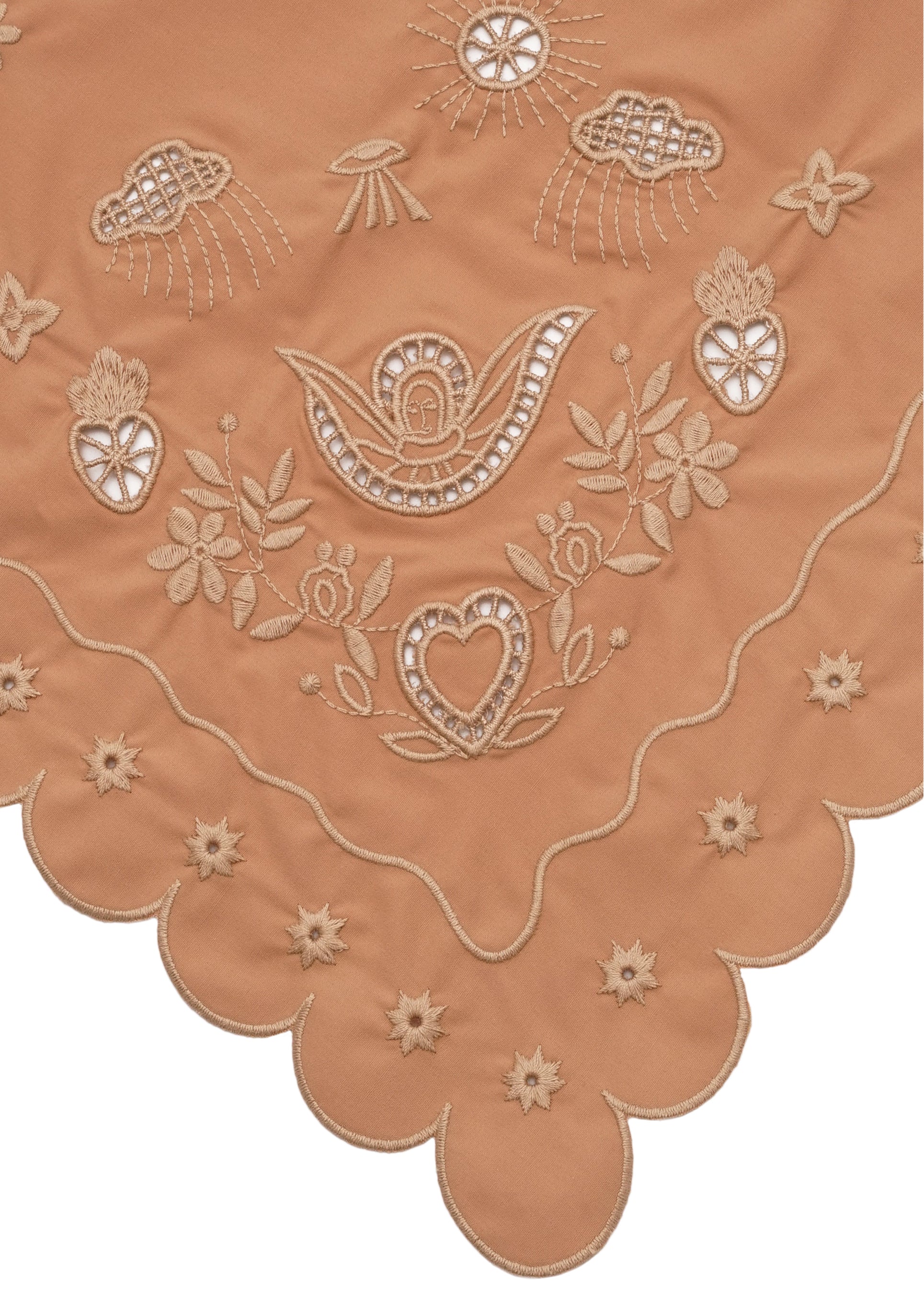 Beige Vytynanka Headscarf slide 2