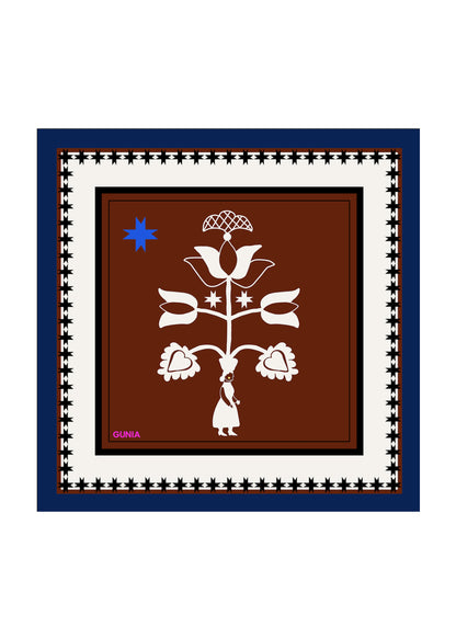 Divchyna Silk Headscarf