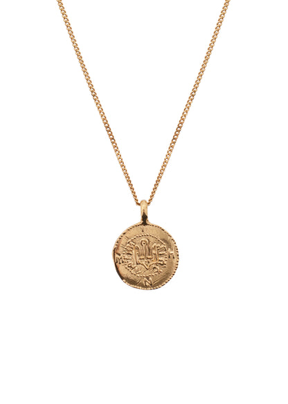 Gold plated Pendant "Zvir"