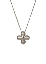 Кулон хрестик малий срібло