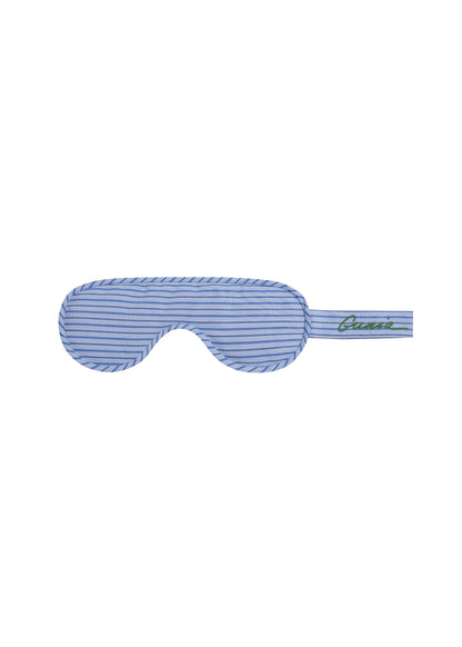 Striped sleep mask