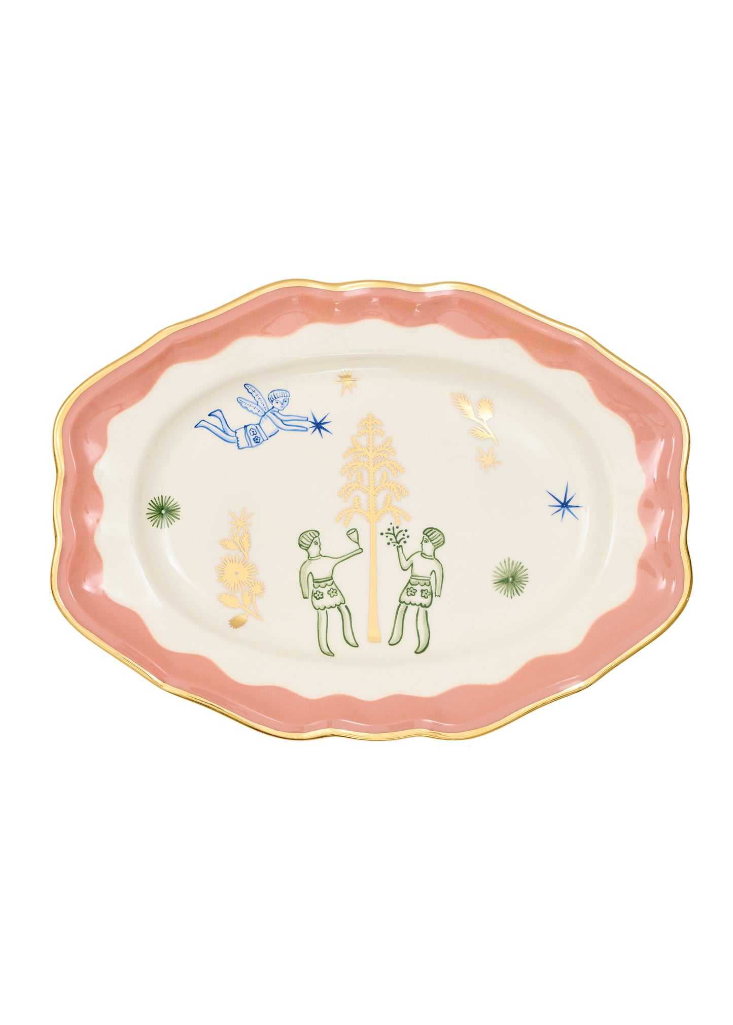 Тарілка Вечорниці фігурна