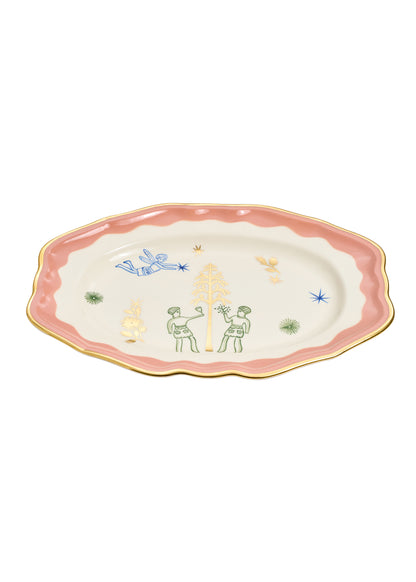 Тарілка Вечорниці фігурна