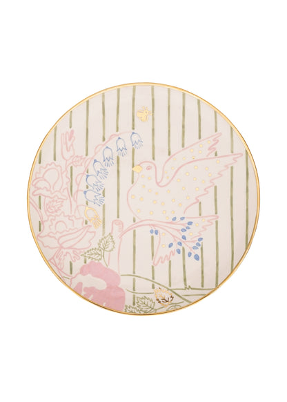 Тарілка кругла Голубка більша