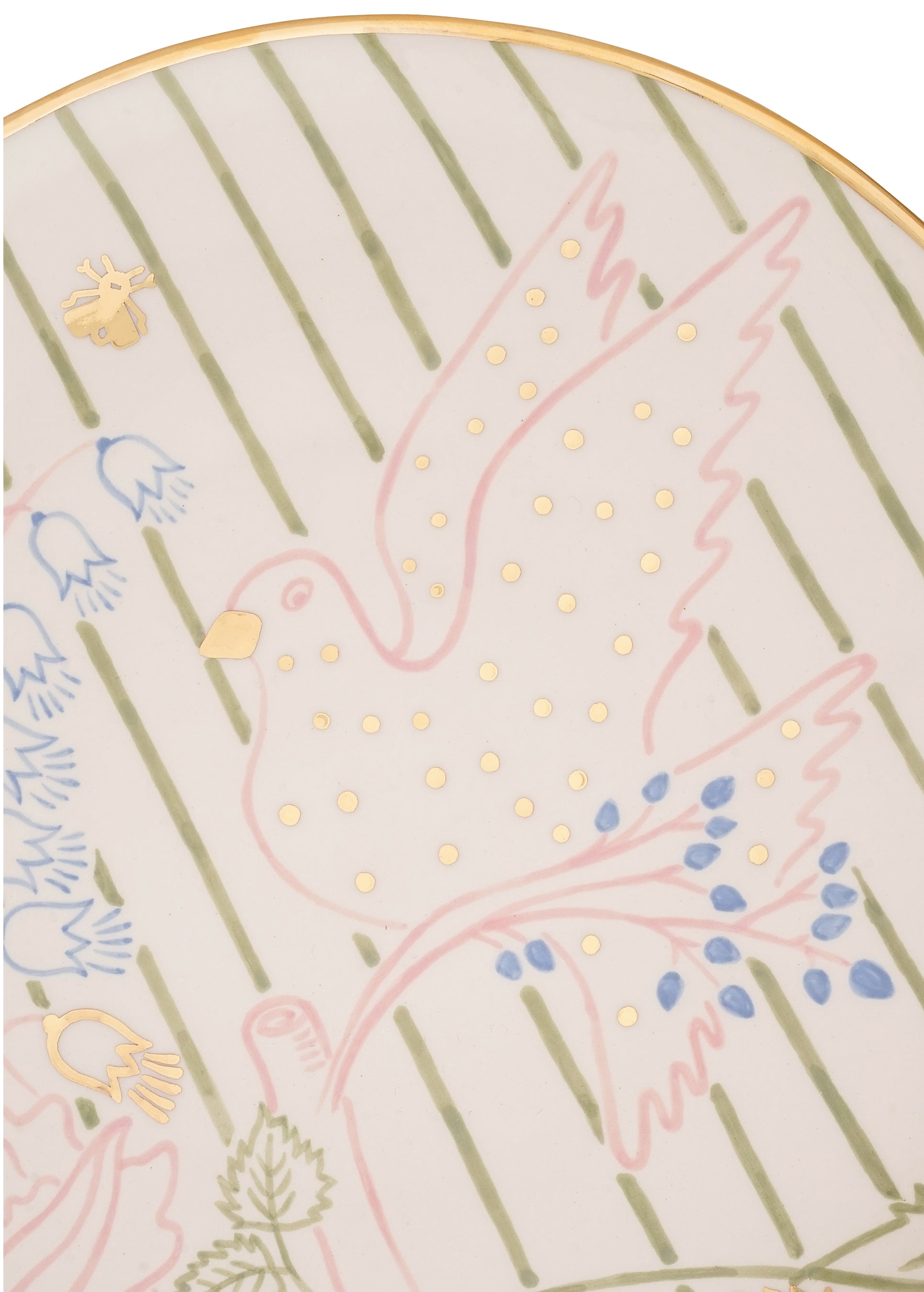 Тарілка кругла Голубка більша slide 3