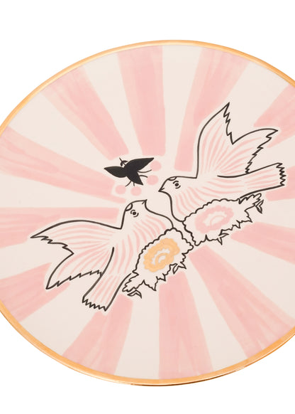 Тарілка кругла Щебіт