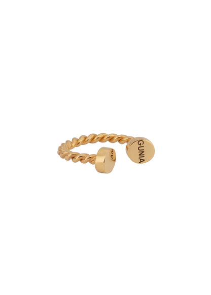 Hryvna Gold-Plated Ring