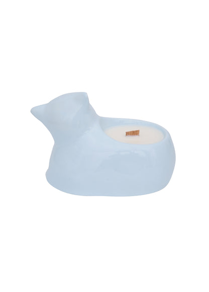 Свічка Котик блакитна