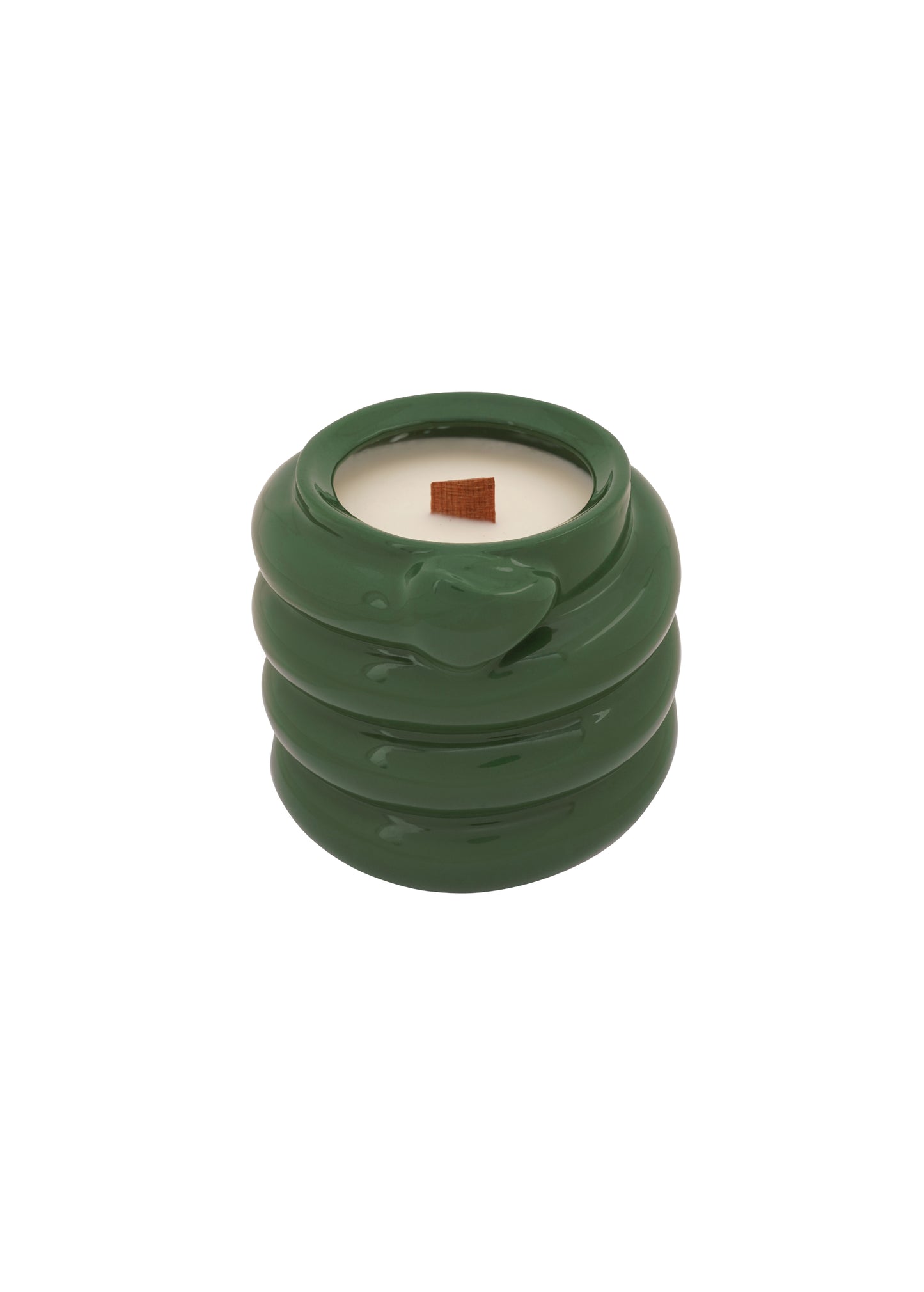 Candle with Serpent in Green