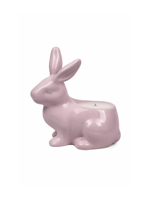 Soy candle pink rabbit