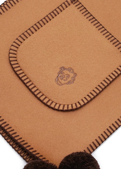 Шарф з кашеміру GUNIA рудий