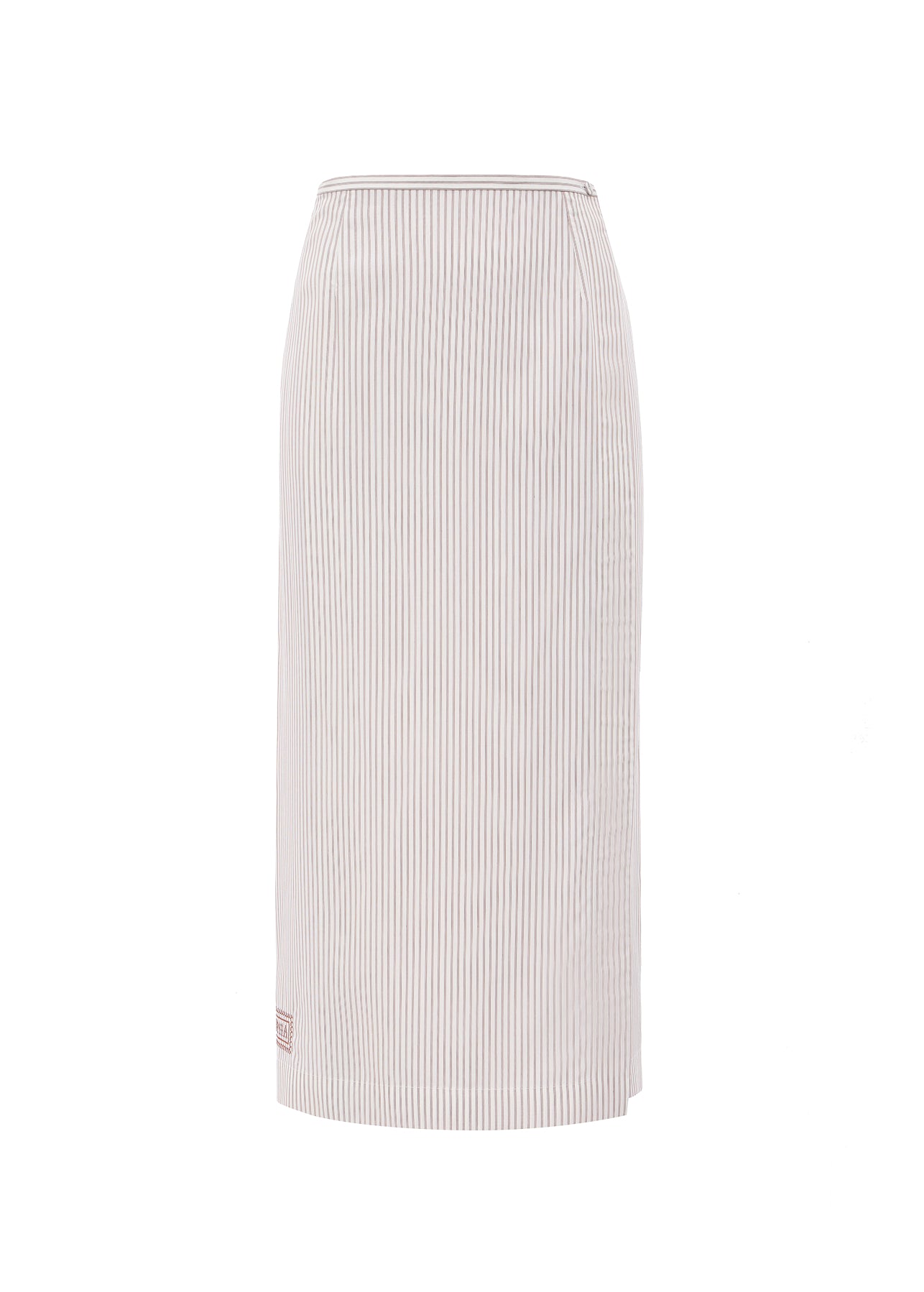 Спідниця із запахом смугаста slide 1