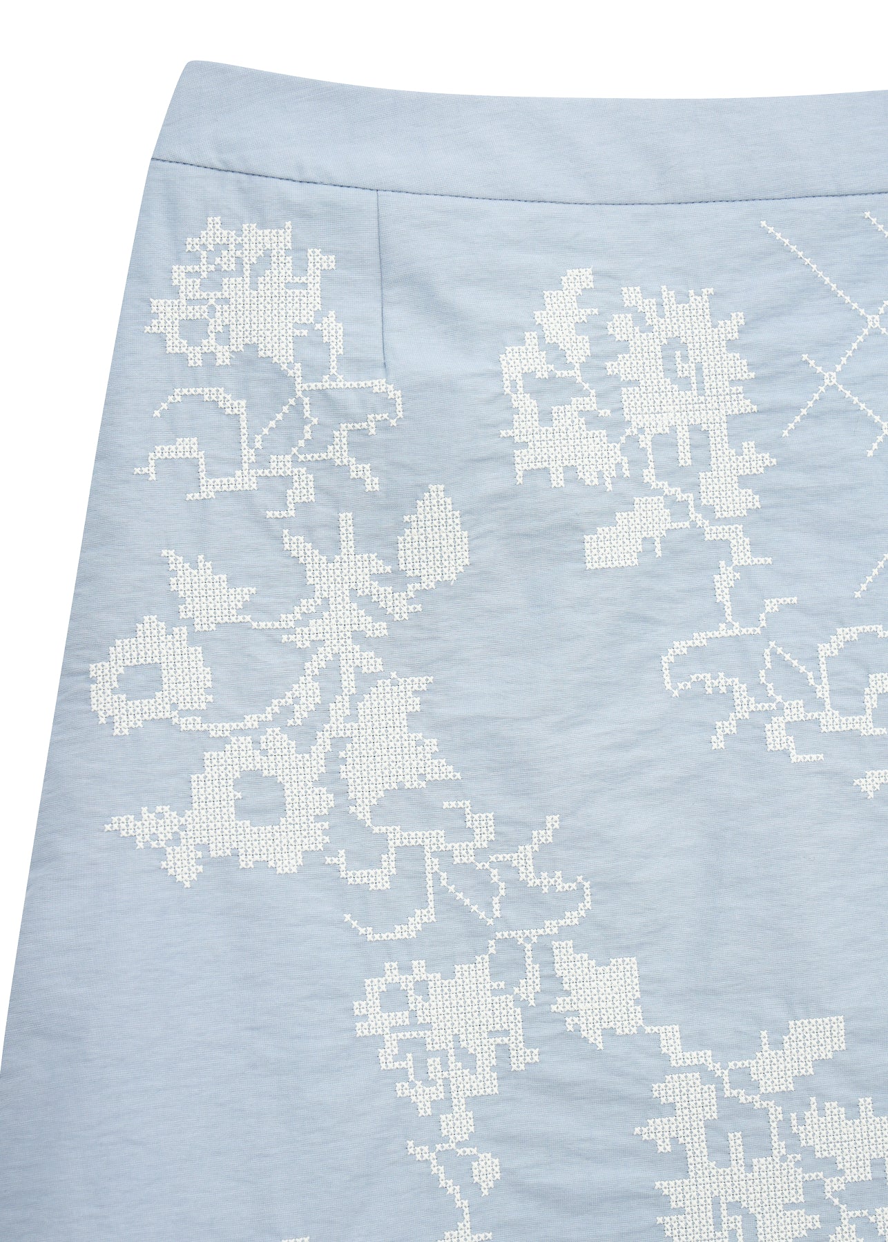 Спідниця з вишивкою Тин блакитна slide 2