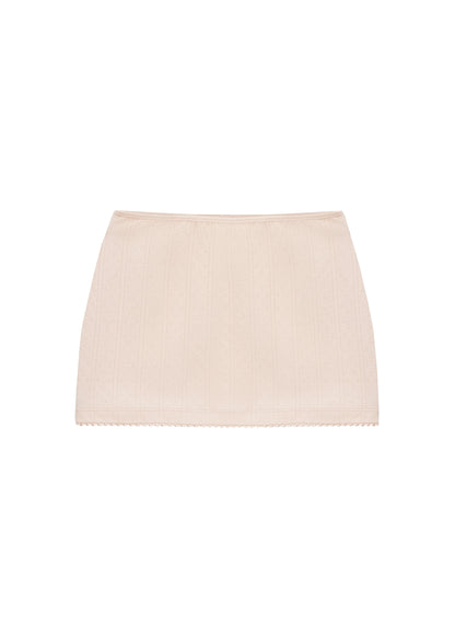 Textured Skirt in Pink