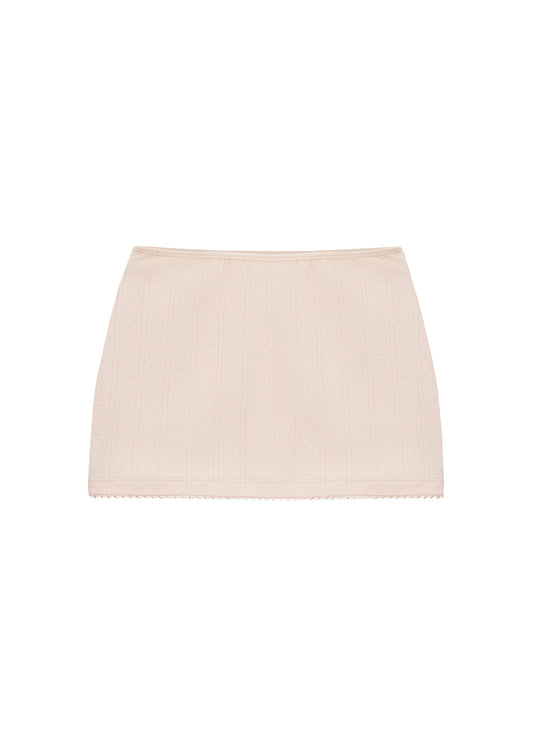 Textured Skirt in Pink
