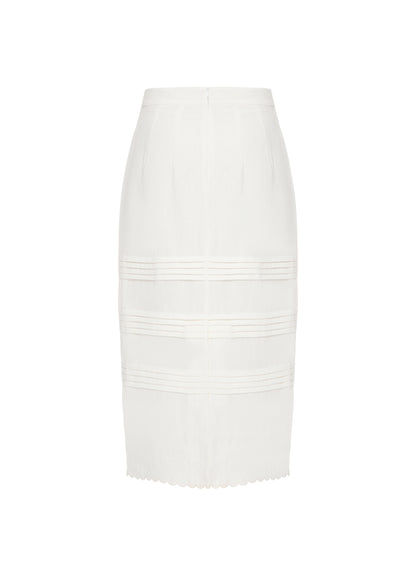 Vilena Skirt in Milk
