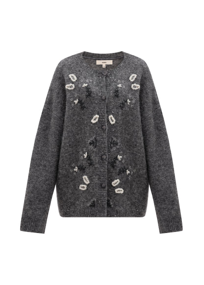 Squill Cardigan in Grey