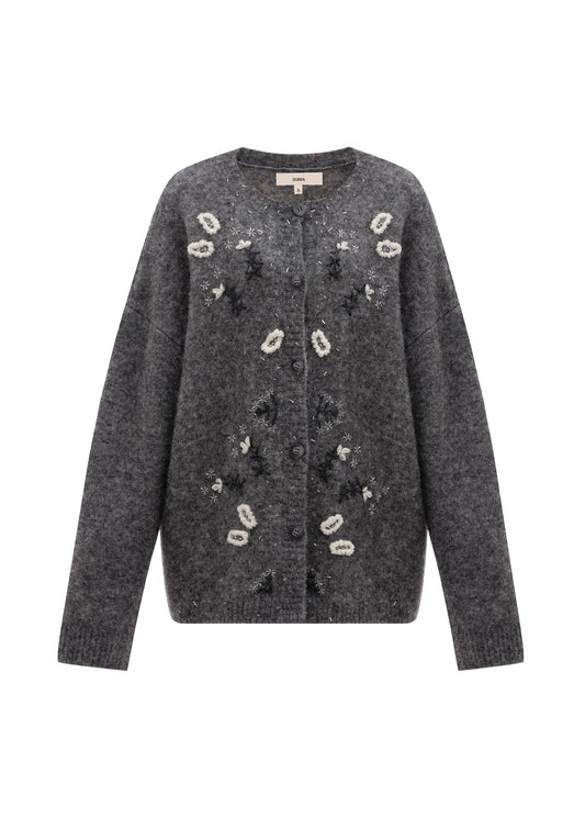 Squill Cardigan in Grey
