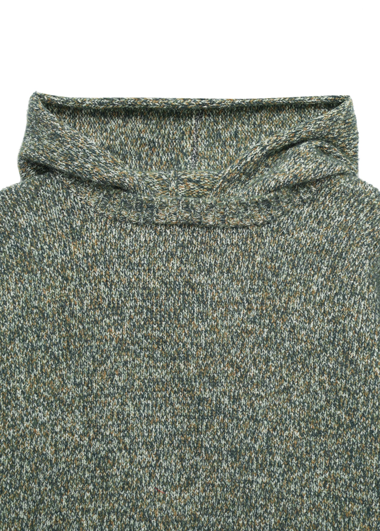 Кофта меланжева зелена