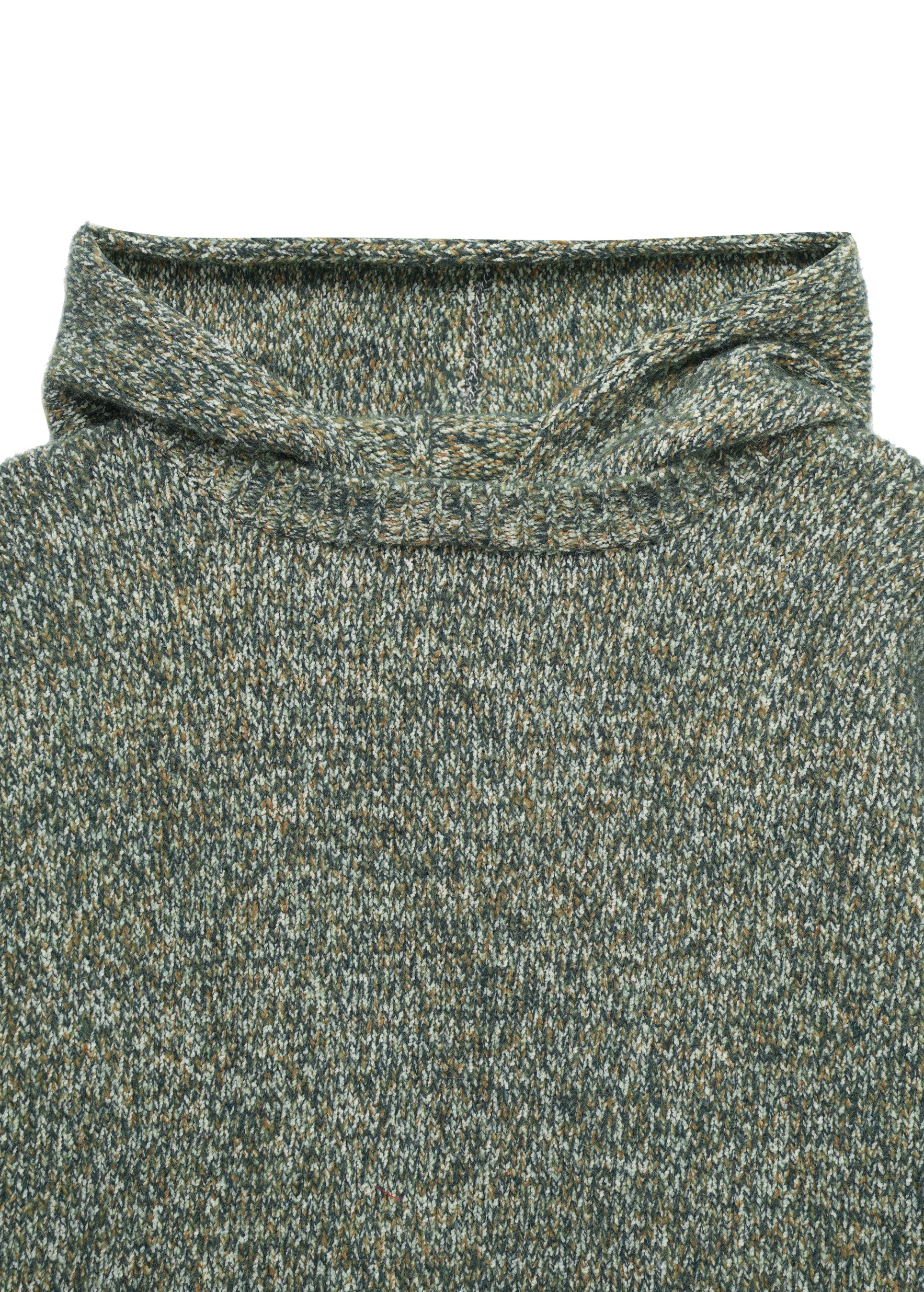 Кофта меланжева зелена slide 3