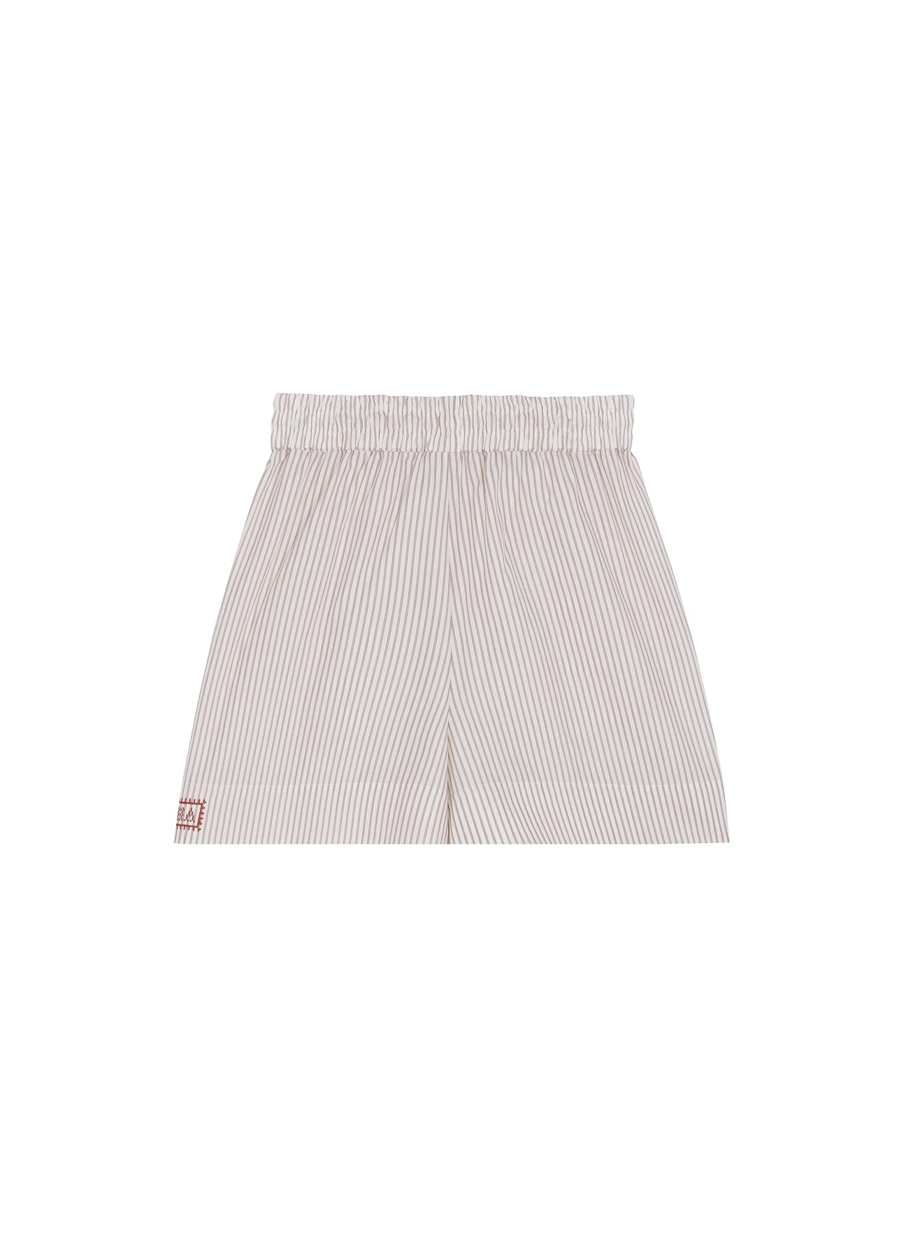 Шорти-спідниця смугасті