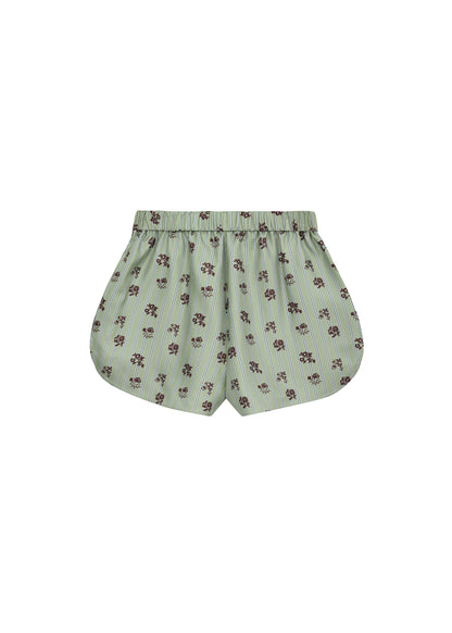 Silk Shorts in Yahidka Pattern