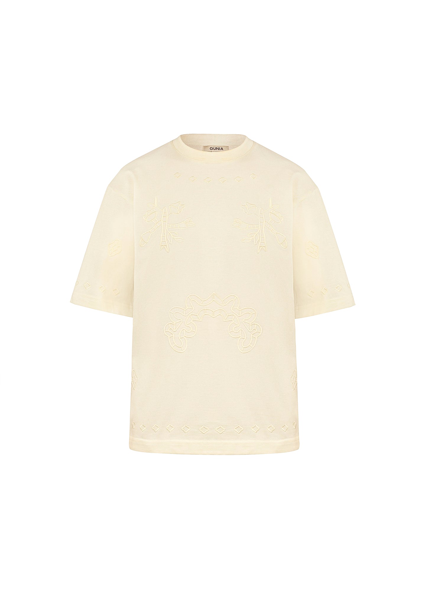 MALVA milk еmbroidered t-shirt