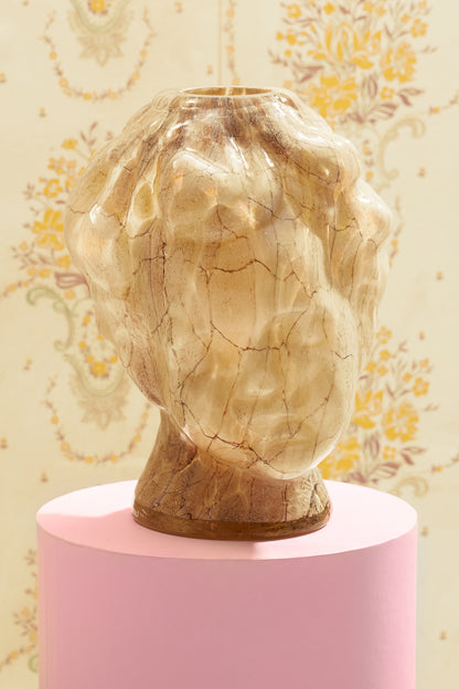 Vase Atlas in Beige