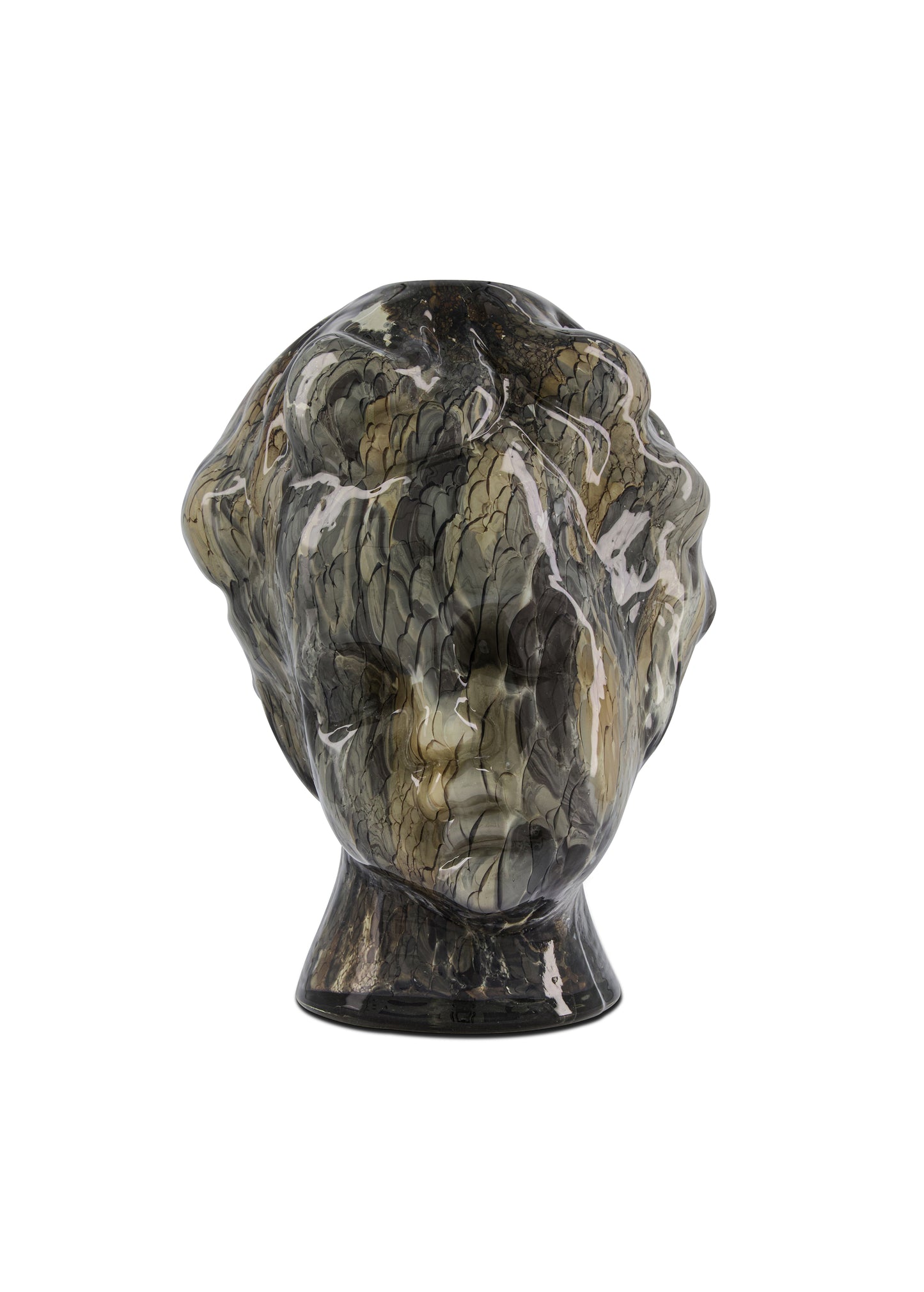 Vase Atlas in Gray