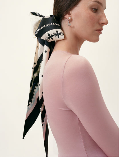 Silver HRYVNA earrings