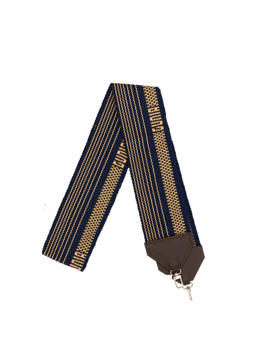 Woven strap in Navy Blue